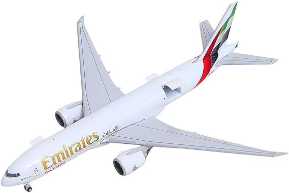 GEMINI EMIRATES SKYCARGO 777-200LRF 1/400 Interactive A6-EFV Die-Cast Metal Plane