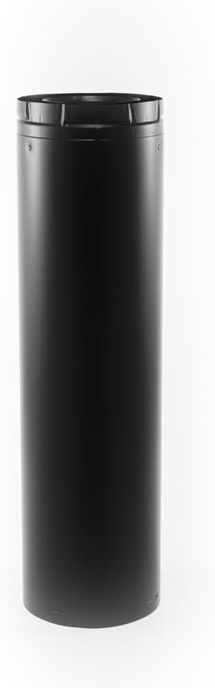 DuraVent DirectVent Pro DVA 5" x 8" Diameter -12" Length Black