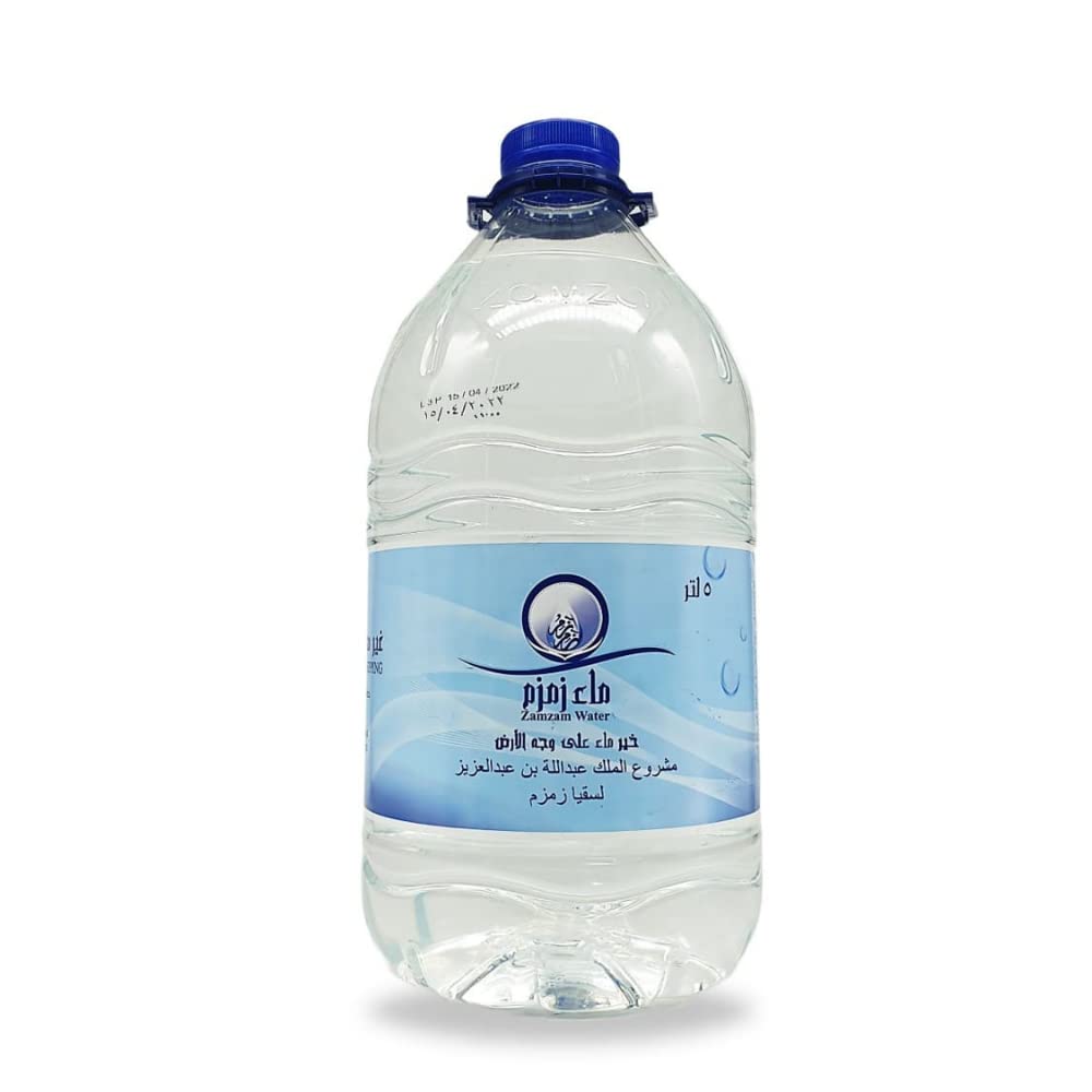 Zamzam water from Mecca, zam water 0.25 litres to 5 litres, water 20 x 250 ml