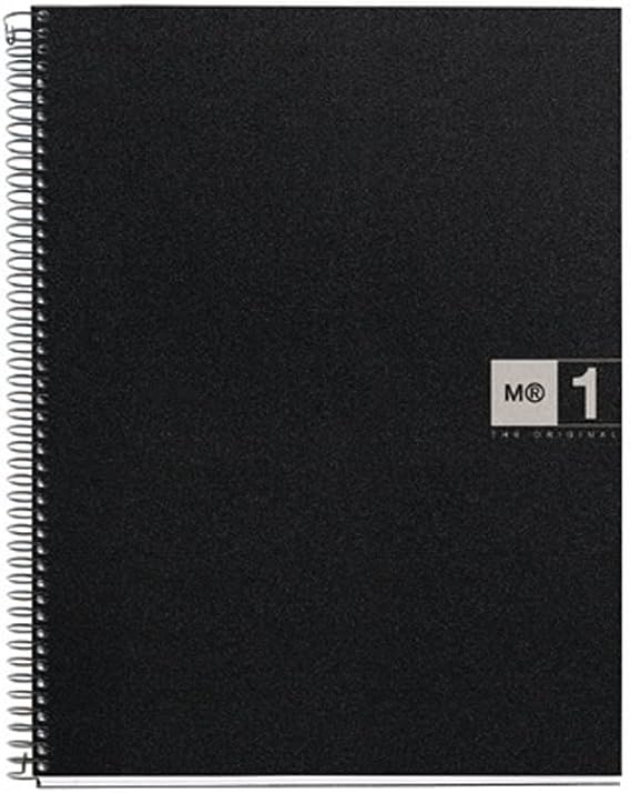 Miquelrius 1-subject A80 sheets Graph Poly A4 Notebook Grey