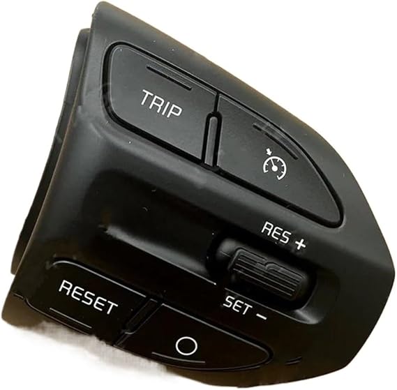 Car Steering Wheel Switch Control Buttons For Kia For RIO K2 For Picanto For X-Line Steering Wheel Multimedia Remote Control Switch Cruise Button(Shape C)