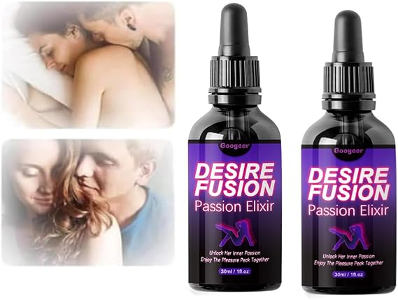 Desire Fusion Passion Elixir Drops, Pleasure Peak Secret Potion, Desire Fusion Passion Elixir Drops, Arousal Drops for Women, Secret Happy Drops, Enhancing Sensitivity & Pleas (2pcs)