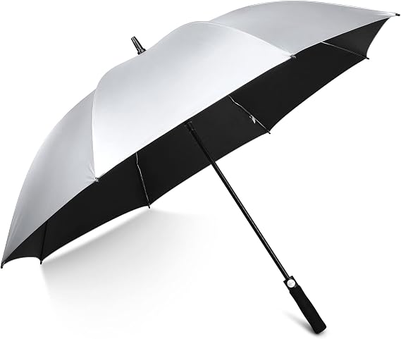 G4Free 54/62 Inch UV Protection Golf Umbrella Oversized Sun Stick Umbrella