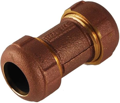 Brass G Coupling 2Copper x 1-1/2IPS