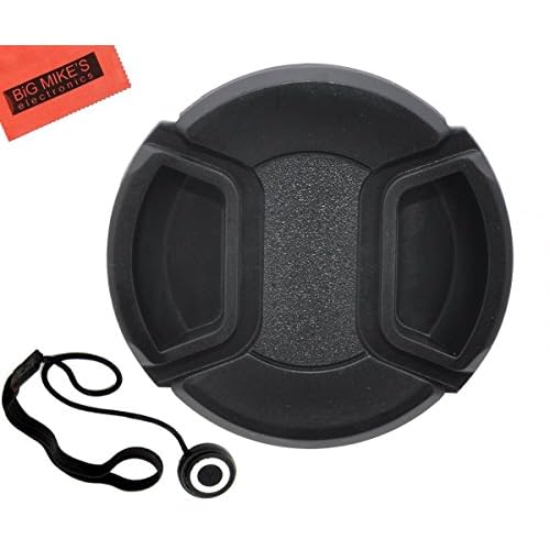 77mm Universal Snap-On Lens Cap for Canon EF 70-200mm f2.8L is II USM Telephoto Zoom Lens  Cap Keeper  Microfiber Cleaning Cloth