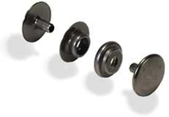 Stecksstore Line 20 Snaps 3/16" Post Black 100 Pack