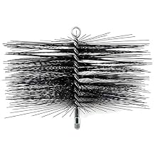 Midwest Hearth Rectangle Wire Chimney Cleaning Brush (8" x 12" Rectangle) Made in USA