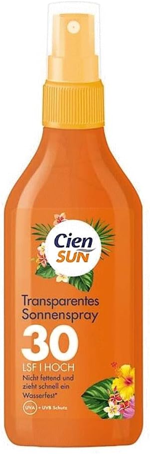 Cien Sun Sun Protection Transparent Sun Spray SPF 30 High 250 ml