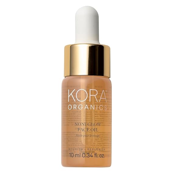 KORA Organics Noni Glow Face Oil for All Skin Types Nourishing Facial Oil