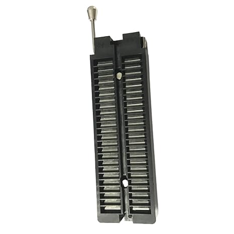 48Pin Locking Programmer Round Hole IC Testing Tester Socket for Electronics Projects Easy to Use Electronic Laboratory Equipment