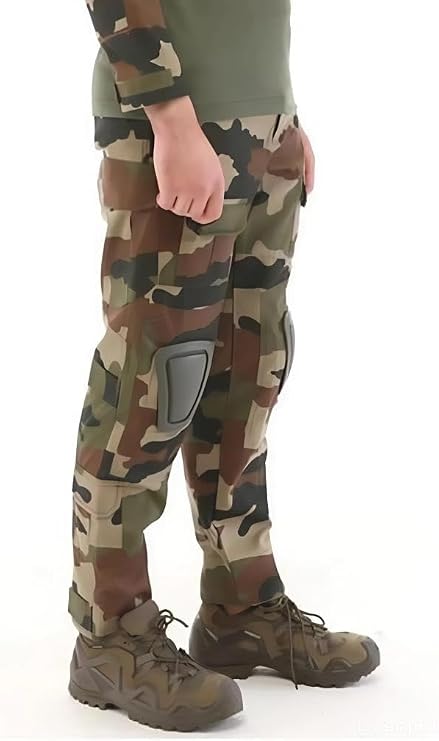 Single Sword Dizlikli Kamuflaj Taktik Erkek&Kadın Outdoor Kargo Pantolon