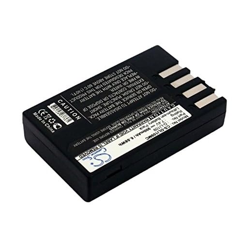 Compatible with Battery Pentax D-LI109 K2, K-2, K30, K-30, K50, K-50, K500, K-500, K-R, KS1, K-S1, KS2, K-S2