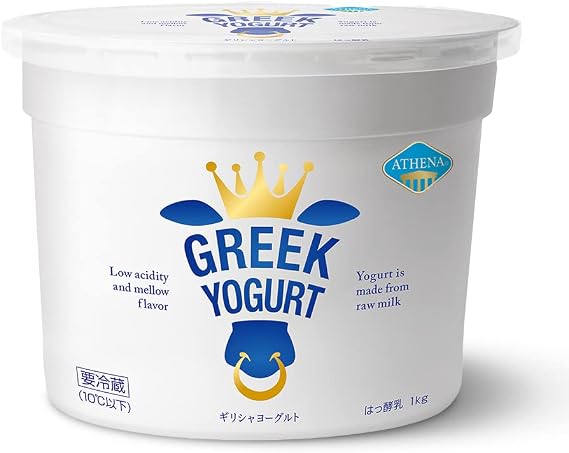 Greek Yogurt Greek Yogurt Athena Yogurt 2.2 lbs 1 kg x 1 Piece