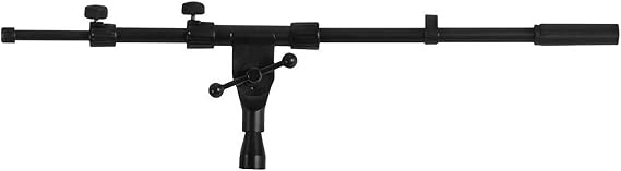 OnStage On-Stage MSA7040TB Top Mount Telescoping Microphone Boom, Black