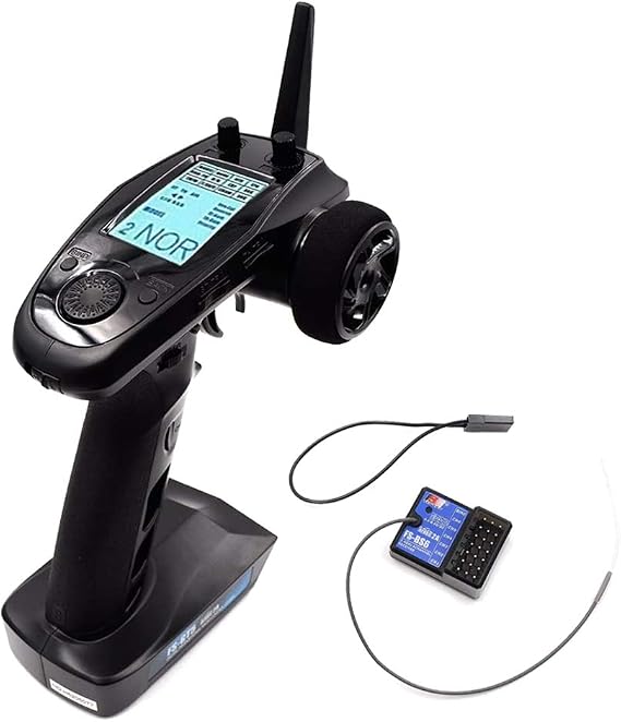 GoolRC Flysky FS-GT5 2.4GHz 6CH AFHDS RC Transmitter with FS-BS6 Receiver for RC Car Boat Radio System