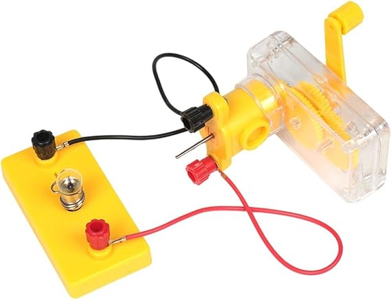 Physics Experiment Kit, Circuit Learning Set, For Beginners, Elementary Students, Hand Crank Generator, Electromagnet, Educational Teaching Material, Science, Experiment, Teaching Tool Set