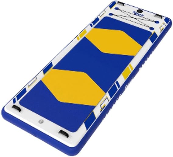 Aqua LEISURE APL21349 8&39; X 3&39; Inflatable Marine Deck/Yoga Mat