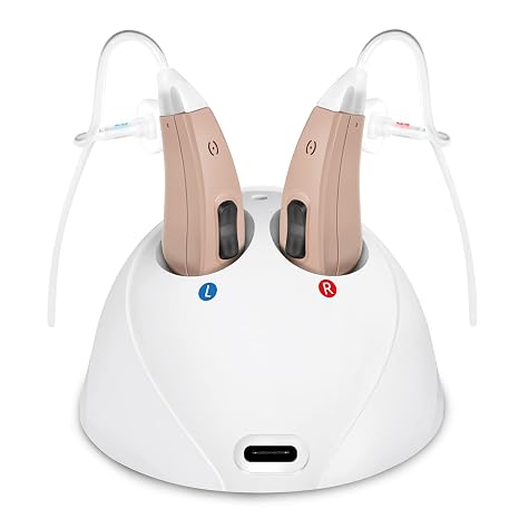 Tweak Enhance OTC Hearing Aids | Sophisticated Sound Solution | Premium Audio Performance with Rechargeable Batteries | Smart Phone App for Personal Programming (Pair)