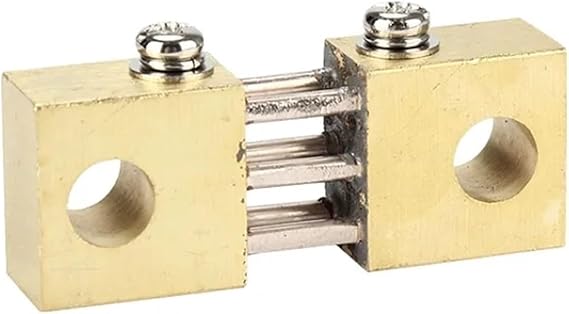 FL-19 Shunt 600A 500A 400A 300A 200A 150A 100A 75m/V DC Ammeter Shunt Resistor for Digital Voltmeter Current Meter(1000A)