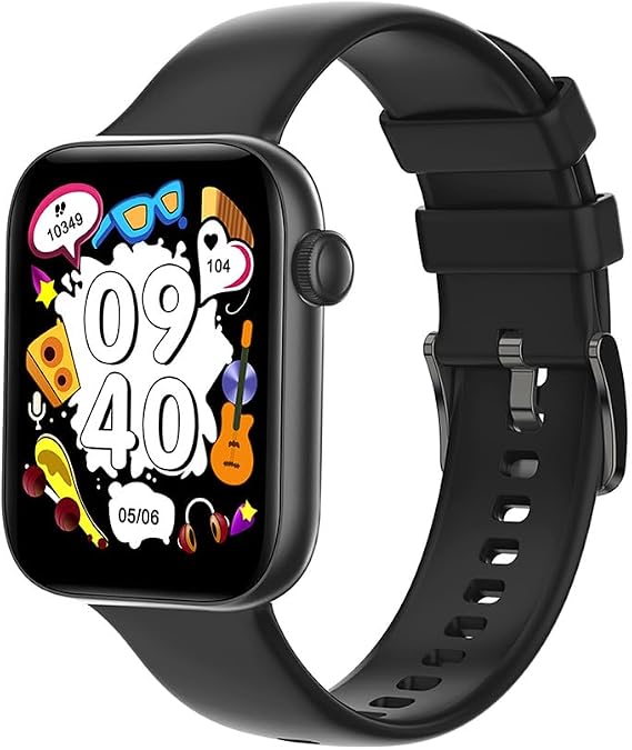 HiWatch Neo AMOLED Ekran Android ve iOS Uyumlu Da Fit Uygulama Destekli Sesli Görüşme Özellikli Akıllı Saat Siyah