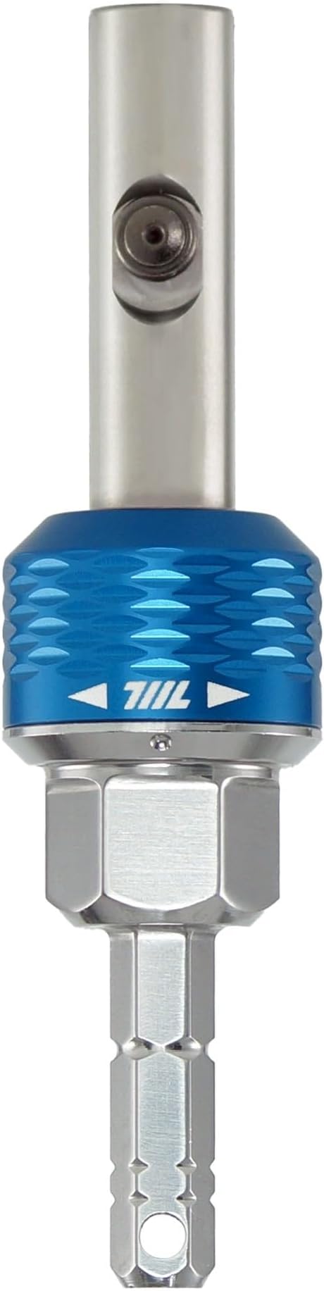 711L Inline Ratchet Driver HEX- Compatible with Standard 1/4 inch Interchangeable Screwdrivers and 14mm Socket - For High Torque Heavy Duty Use