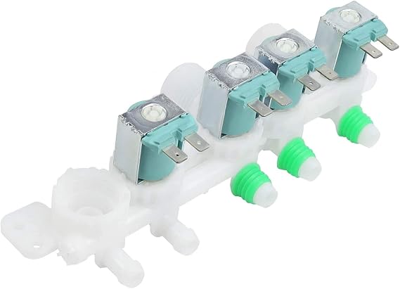 [DC97-15459G Valve OEM Mania] DC97-15459G New OEM Produced for SAMSUNG Washer Water Inlet Valve Original Equipment Manufacturer Replacement Part 3276197,AP5623056,PS4220861, EAP4220861