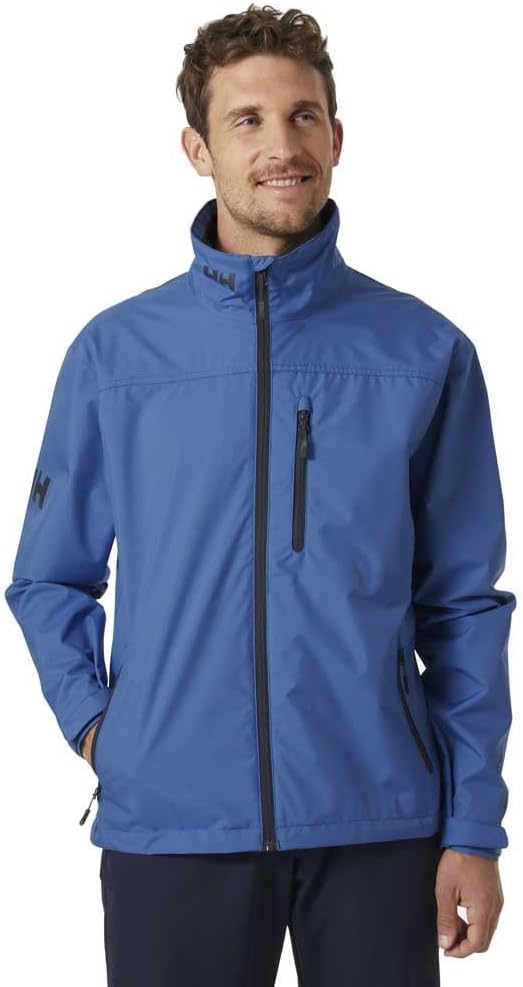Helly Hansen Men's Crew Lightweight Shell Waterproof Windproof Breathable Rain Coat Jacket