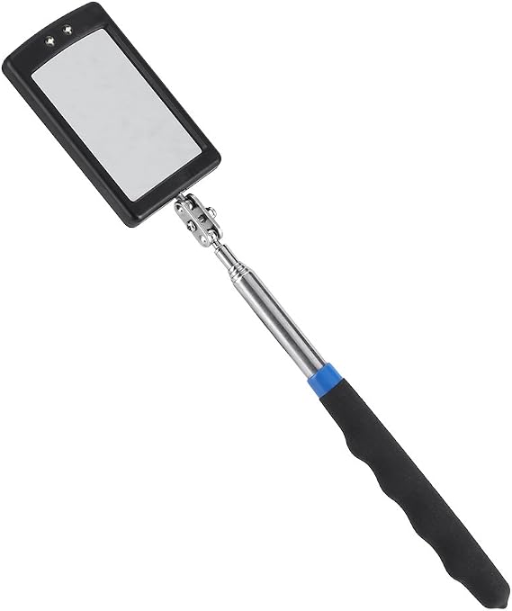 LED Inspektionsspiegel Teleskopspiegel Teleskopierbarer
