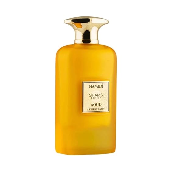 Hamidi Shams Aoud - Water Perfume For Women And Men, Long-Lasting Unisex Water Based Perfume 100ML, Non Alcoholic