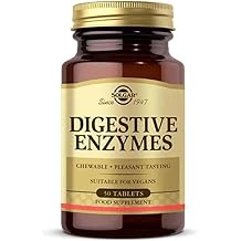 SOLGAR DIGESTIVE ENZYMES SİNDİRİM ENZİMLERİ İÇEREN TAKVİYE EDİCİ GIDA 50 tablet