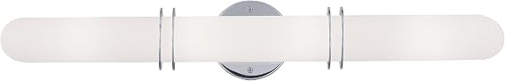Livex Lighting 1904-05 Pelham 4-Light Bath Light, Chrome