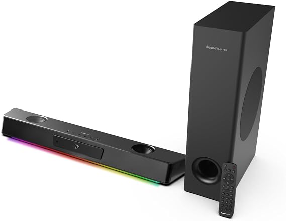 Creative Labs Sound Blaster Katana V2X Black 90 W, W128829202 (Black 90 W)