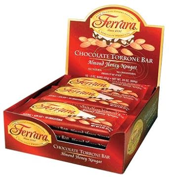 Chocolate Almond Honey Nougat