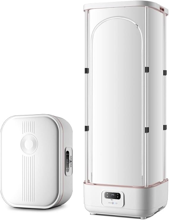 Automatic Ironing Machine and Clothes Dryer - Portable Steam Drying Machine for Household Use - Folding Wrinkle Removal and Mite Drying