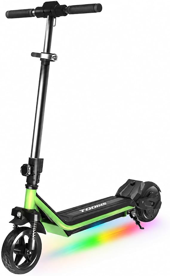 Kids Electric Scooter for Ages 6-12, Adjustable Height, UL2272 Certified