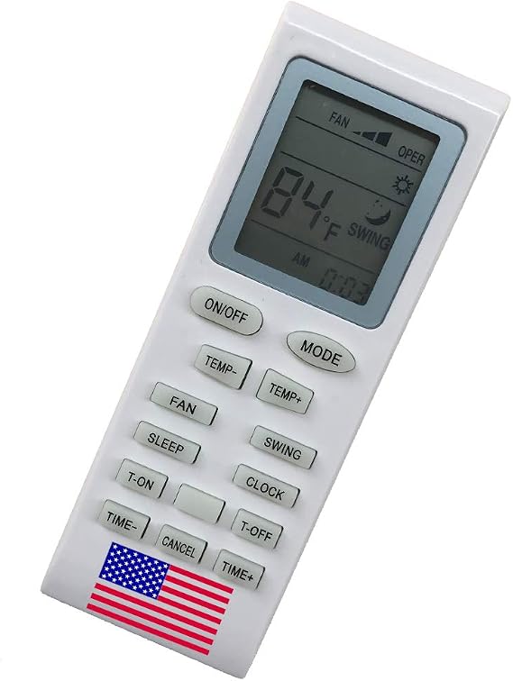Replacement for GREE Air Conditioner Remote Control YB1B4AF AC Remote Controller