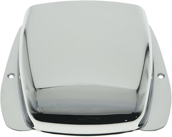 Chrome Metal Bridge Cover for Jazz J Bass
