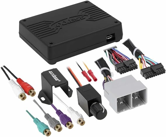Heise Axxess Dsp Package with Axdsp-L, T-Harness and Amp Bypass Harness
