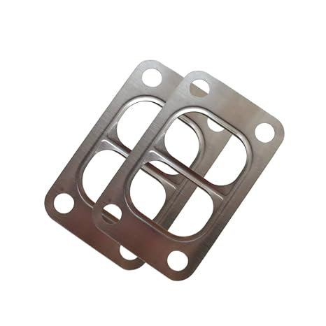 2Pack YCHIMAN Turbo Gasket T3 T34 T35 T38 Twinscroll Entry Divided Turbin Inlet Turbocharger
