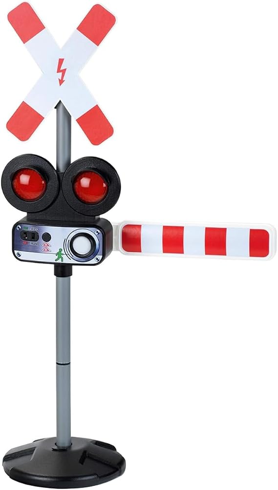Klein Theo Train Crossing Traffic Light - Electronic Barrier with Motion