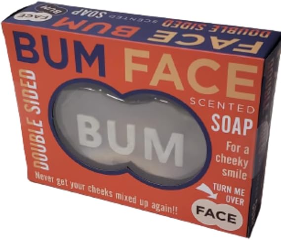 Face Bum Scented Soap Double Sided Bath Soap Bars 150g