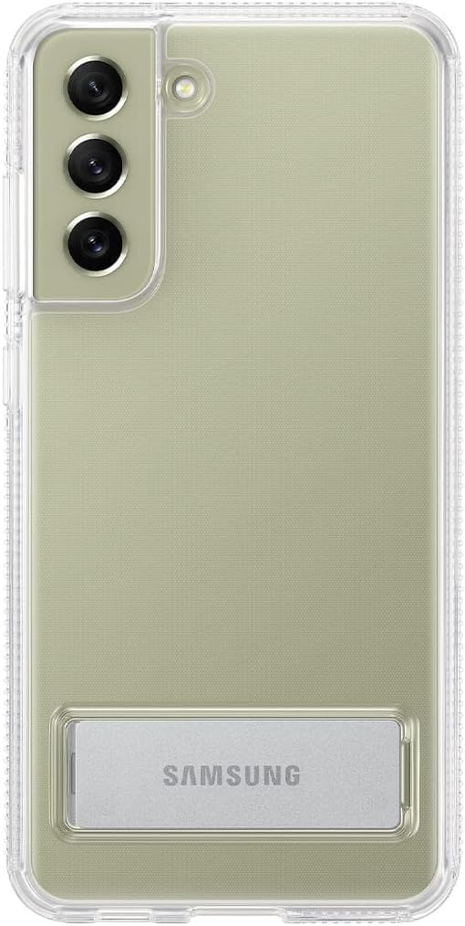 Samsung Galaxy S21 FE Clear Standing Cover - Official Samsung Original Case - Transparent