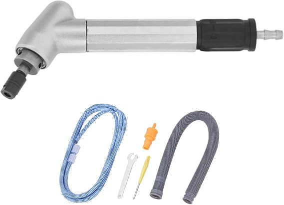 Pneumatic Grinding Pen, Grinding Pen, 120 Degree Bending Head Air Micro Die Grinder 65000 RPM