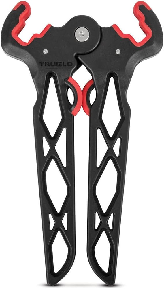 TRUGLO Bow Jack Lightweight Durable Portable Folding Bow Stand for Bowhunting - Standard Leg Length (7.5 in.); Standard Limb Width (up to 2.75 in.)