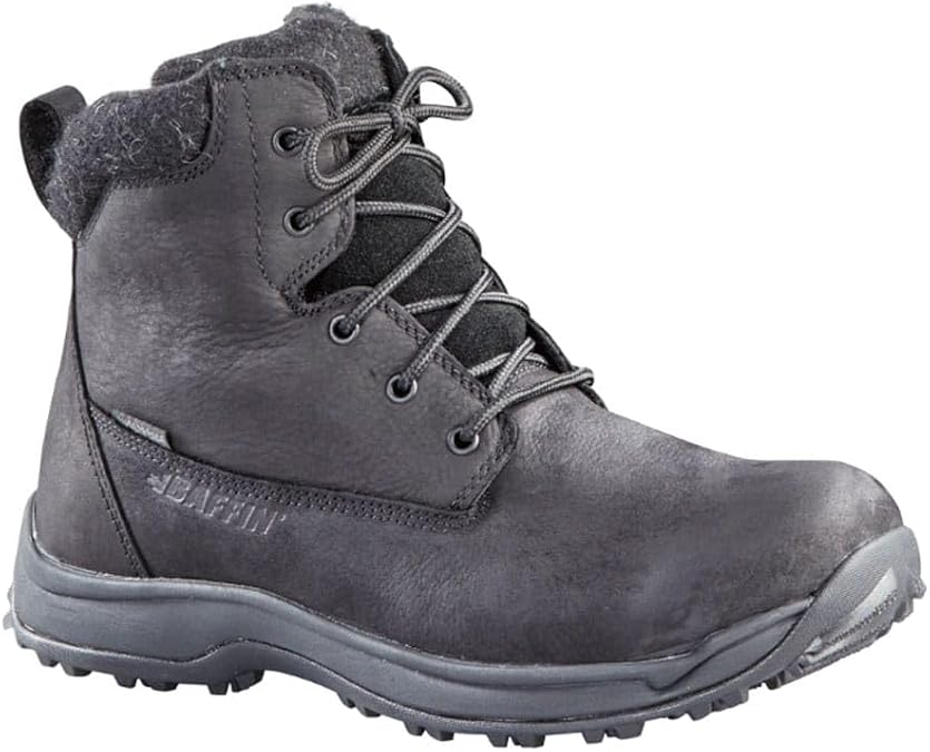 Baffin Men's TRURO Waterproof Breathable Warm Insulated Cushioned Slip-Resistant Northern Rated Outdoor Leather Ankle Boots