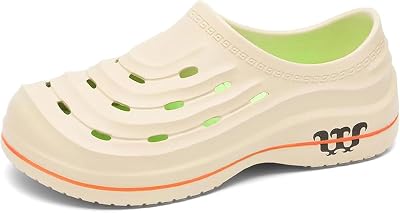 Chef Shoes for Men Women Non-Slip Work Clogs Oil Resistant Waterproof Lightweight Kitchen Garden Shoes Unisex