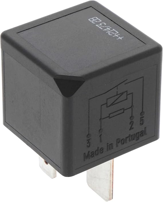 Bosch 0986332001 Mini Relay 12V 40A, IP5K4, Operating Temperature from -40 Degree to 85 Degree C, 4 Pin Relay