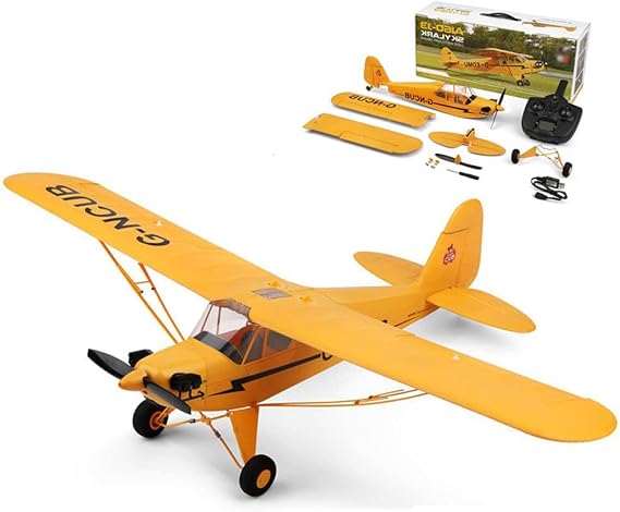 Remote Control Airplane | Brushless RC Plane 5 Channel Ready To Fly RC Planes For Adults, Advanced RC Foam Blimps For Adults, Remote Control Stunt Fighter With 360° Rollover Stunt