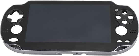 Game Console LCD Display Assembly Touch Screen Digitizer for PSV 1000 1001 PCH 1001 PCH 1101 - Black Touch Digitizer Glass with Bezel Replacement for PS VITA