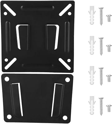 TV Wall Mount for 14-32in LCD TV Aluminium Alloy Wall Bracket for Home, Business Large Load Solid Support Wall TV Mount